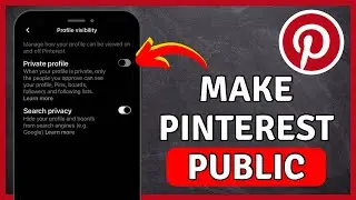How to Make Pinterest Account Public | Pinterest Tutorial