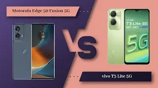 Motorola Edge 50 Fusion Vs Vivo T3 Lite || Full Comparison ? Which one is Best?