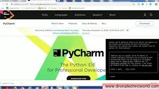 01. Python Tutorial  -  How to install Python and PyCharm