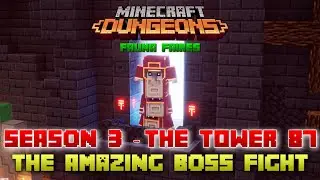 The Tower 87 Amazing Boss Fight, Minecraft Dungeons Fauna Faire