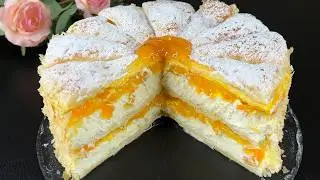 So einen leckeren Kuchen habe ich noch nie gegessen 😋😋😋  Einfaches und leckeres Sommerrezept!