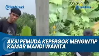 Viral Pemuda Kepergok Mengintip Kamar Mandi Wanita, Lari Terbirit-birit Usai Diteriaki