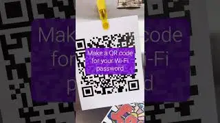 How to make a QR code for your Wi-Fi password 