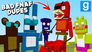 BAD FNAF DUPES! (Garrys Mod Sandbox) | JustJoeKing