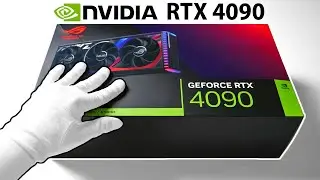 The NVIDIA RTX 4090 Unboxing - A MASSIVE GPU! (3x)