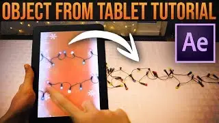 Pull an Object Out of Tablet│After Effects VFX Tutorial