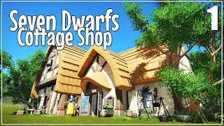 🌈 Building a Seven Dwarfs Cottage Shop in Planet Coaster | Disney | Thememakers Toolkit | Ep. 1