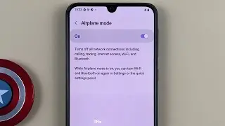 How to enable/disable Airplane Mode on Samsung M31 Android 12