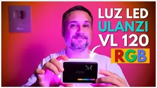 ULANZI VL 120 RGB: Iluminação para Vídeo de Alta Qualidade e Baixo Custo