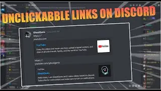 How To Make Unclickable Links On Discord?!?!?!?!