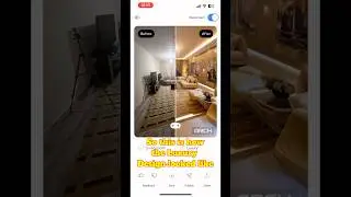 AI interior design! #AI #interiordesign #apps #iphone