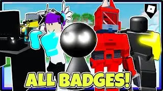 HOW TO GET ALL 12 BADGES in FNF & Mod Animations | ROBLOX