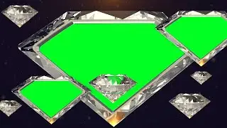 Diamond Slide Show Green Screen | Graphics & Animation