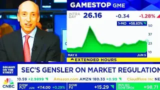 SEC Chair Gary Gensler & Cramer Today On GameStop, Roaring Kitty, Crypto & Congress Trading