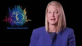 Dr. Gillian Schmitz - 50 Years of ACEP