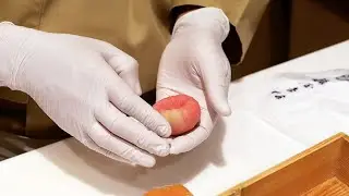 Japanese Food - TRADITIONAL CANDY ART Handmade Wagashi Sweets Tokyo Japan