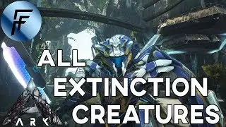 SPAWN ALL EXTINCTION CREATURES ADMIN COMMANDS!!! ARK: Survival Evolved