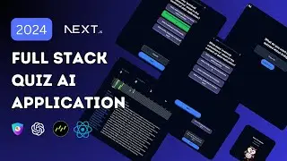 Build a Full-Stack Quiz AI Application - Next.js, Drizzle, TypeScript, Stripe, OpenAI (2024)