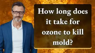 How long does it take for ozone to kill mold?