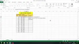 Nested If Function @excel_24th