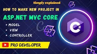 How to create an asp.net mvc core project | Pro Developer