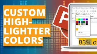 How to Add Custom Colors to PowerPoint Highlighter Tool! 🔥[PPT Tricks]