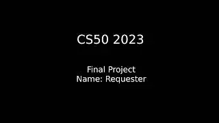 CS50 2023 Final Project