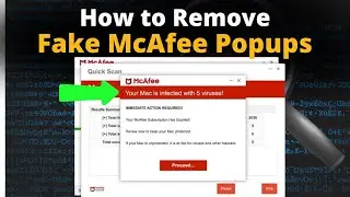 How to Remove/Stop McAfee Popups (2025) | Fake McAfee Popups