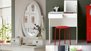 Мои косметические столы из IKEA(BRIMNES,MALM,HEMNES)🖤🍃. Roomtоur )))