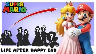 Super Mario Growing up - Life After Happy End Full | Cartoon Wow