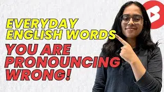 Commonly Mispronounced English Words 😱 | Improve English Pronunciation | English Through #shorts