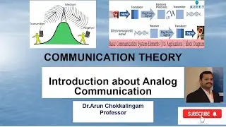 Introduction about Analog Communication (EC8491-CT-UNIT-1)