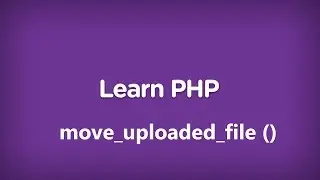 move uploaded file function in php