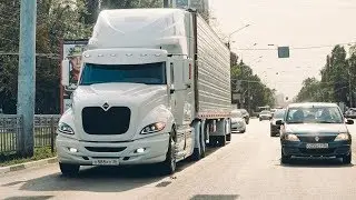 ЧТО В КАБИНЕ грузовика БЕНТЛИ?   INTERNATIONAL PROSTAR ИЗНУТРИ