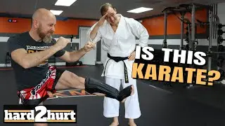 Do NOT turn your hip when kicking? | The Karate Nerd and Icy Mike