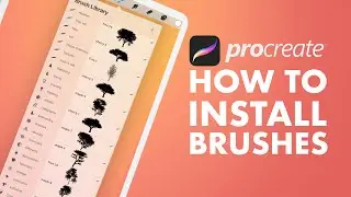 How to install brushes in Procreate - It’s easier than you think!