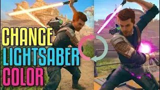 Star Wars Jedi Survivor How to Change Lightsaber Color