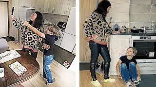 ИЗБИЛА сына Мать ИЗДЕВАТСЯ над школьником а4. ИЗБИЛА ШКОЛЬНИКА. Заставила щеткой ЧИСТИТЬ кросы