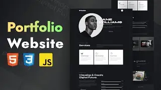 Build a Personal Portfolio Website Using HTML CSS JavaScript