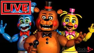 Five Nights at Freddy's 2 LIVE!! I'm Terrified Already