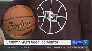 JUST LIKE STEPH: Martins Mill sophomore Jak Kinder leads the nation in art of the three pointer