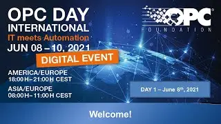 OPC Day International 2021 - Day 2 (June 9th)