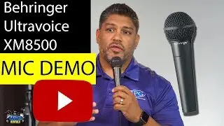 Camera Rentals | Video Production Equipments |  Behringer Ultravoice XM8500 Dynamic Microphone Demo