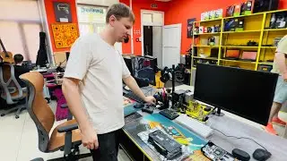 Клиент обслужил RTX3060TI в другом сервисе и сделал только хуже!🤬