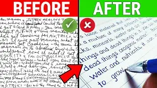 HandWriting को खूबसूरत बनाओ - SECRET TIPS TO IMPROVE YOUR HANDWRITING