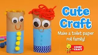 CRAFT: Make toilet paper roll people! | Chirp Magazine