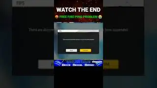 Free Fire Ping Problem ? 