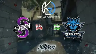 [ ⚡ ] kTVCSS: SPRING OPEN 2024 | SMALL FINAL (L) | BO3 | MAP1 🎲 SFB VS DF 🎲 de_mirage [ 18 / 21 ]