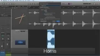 LOGIC Pro X Sampling with the EXS - Horn Stabs
