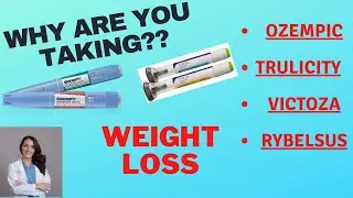 Why Are you Taking Ozempic, Trulicity, Victoza, Rybelsus? GLP1 and Blood Sugars